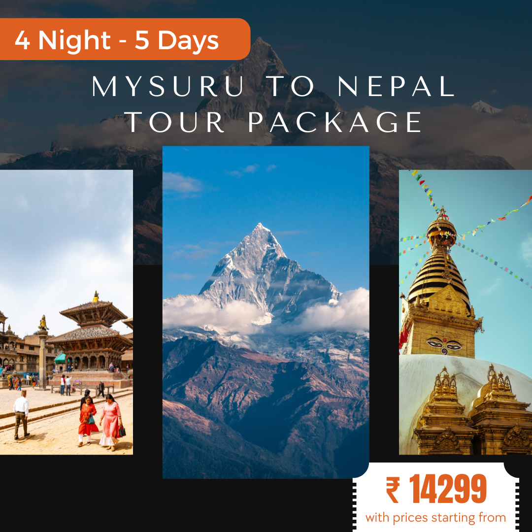 Mysuru to Nepal Tour Package 4N5D photo 1