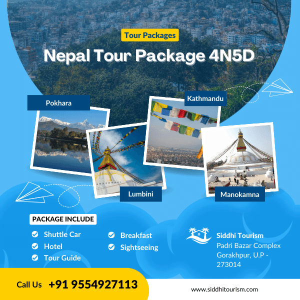 Nepal Tour Package from Gorakhpur – 4N5D photo 1
