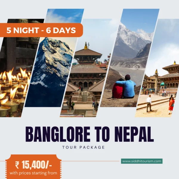 banglore to nepal